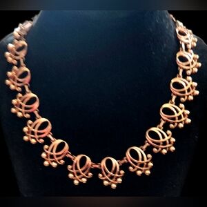 Vintage Renoir Matisse MCM Copper Necklace
